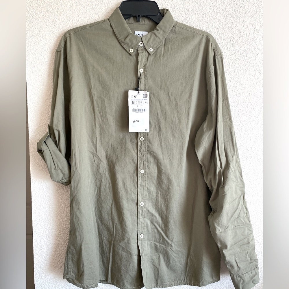 Zara cotton shirth
